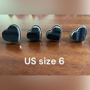 Natural Tourmaline Heart Shape Gemstone Ring